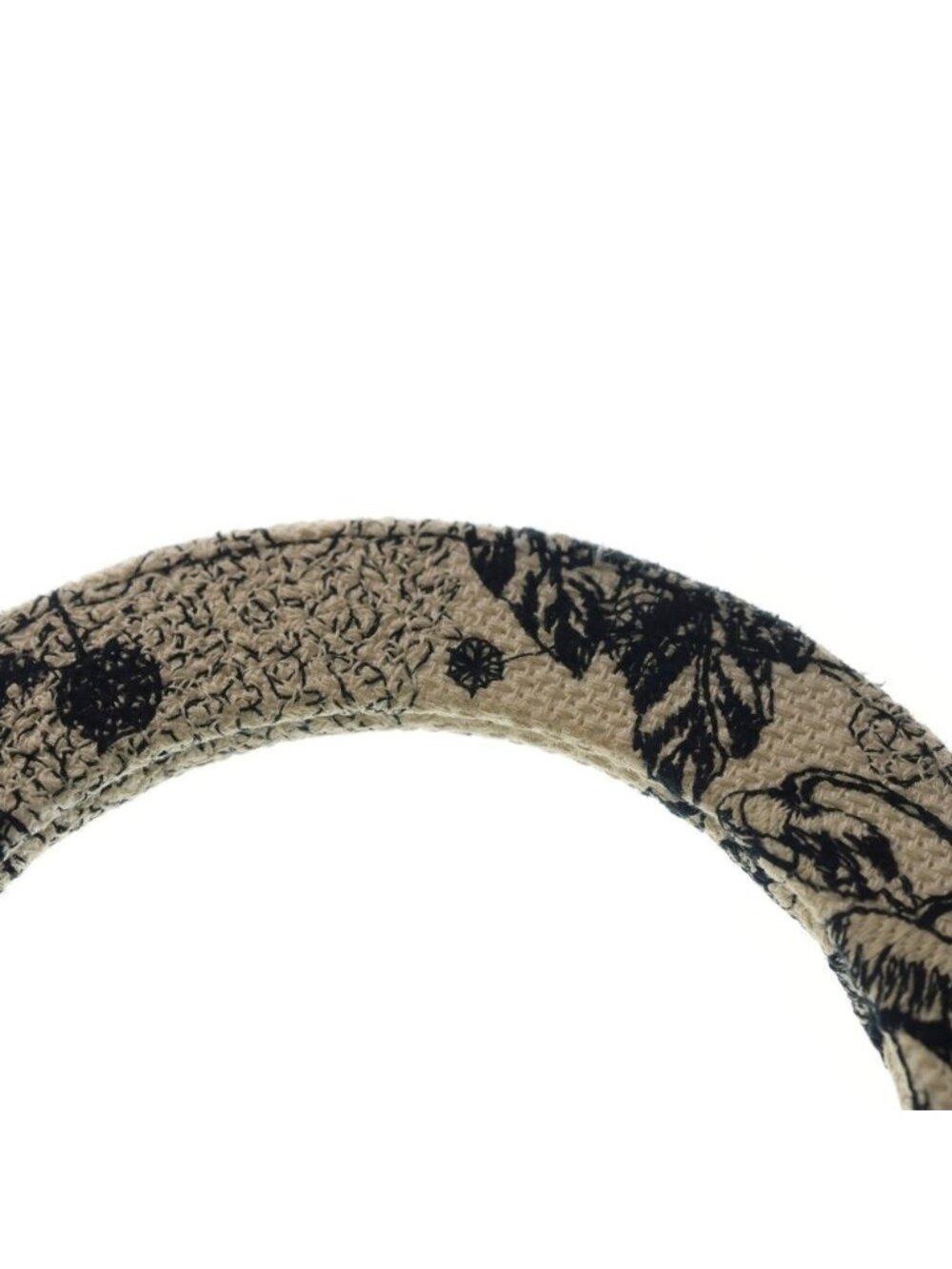 ★SOLD★ Dior Lady D-lite D Light Canvas 2-Way Bag Gold Ivory Black - Picture 5 of 6